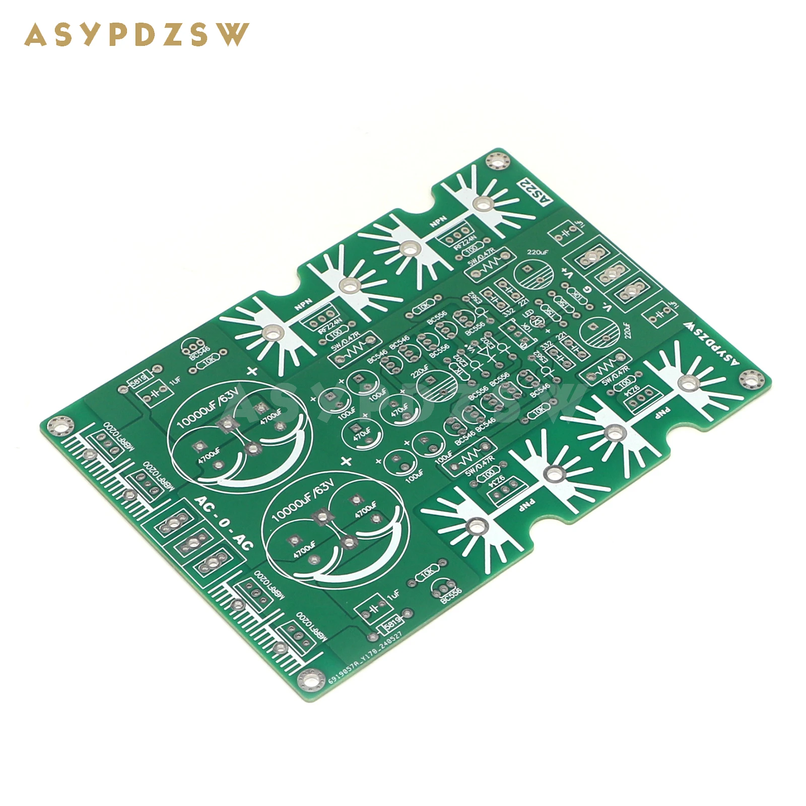 AS22 Series regulated servo Linear regulated Power supply Bare PCB Base on Sigma22 circuit PSU