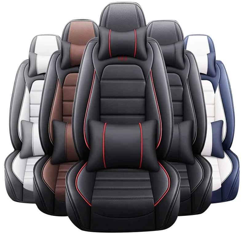 

customized interior accessory wear resistance flame retardant bmw toyota universal suitable leather car seat covers