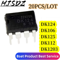 New 20PCS DK series DIP-8 chip combination package | DK124, DK106, DK112, DK125, DK1203 | Efficient compatibility, innovative up
