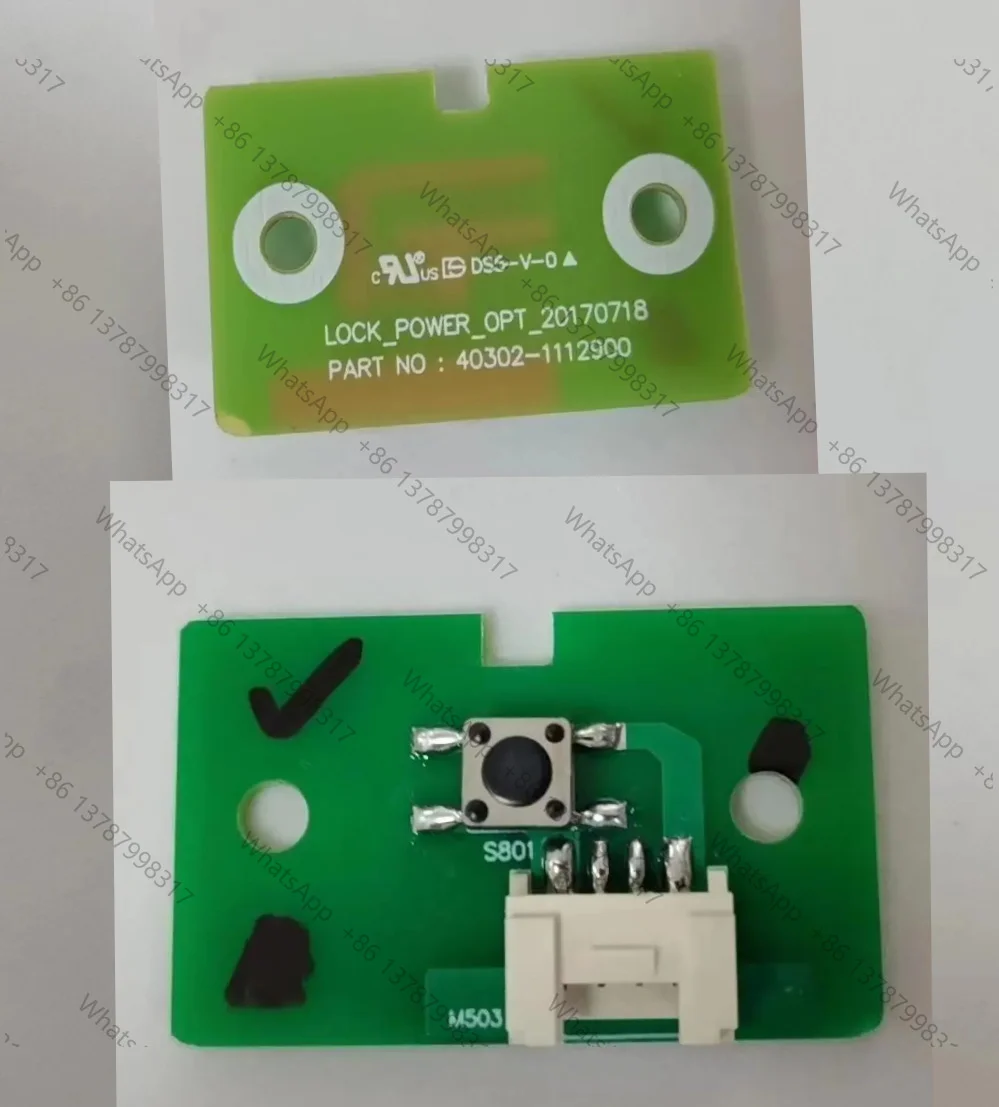 Wall Mounted Washing Machine Power Start Button Keypad Replacement Parts