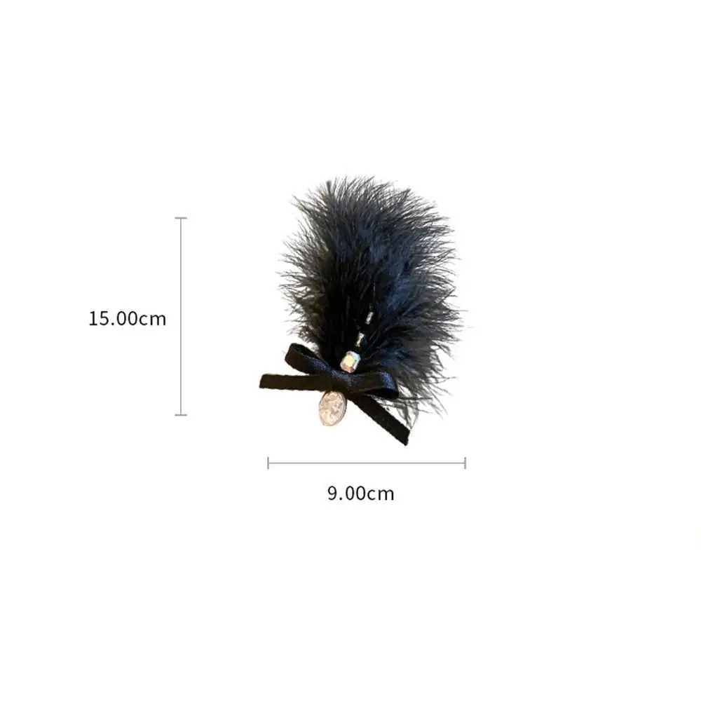 Daily Diamond For Women Hair Barrettes Photo Props Feather Hair Clip Hair Accessories Female Barrettes Korean Style Hairpin