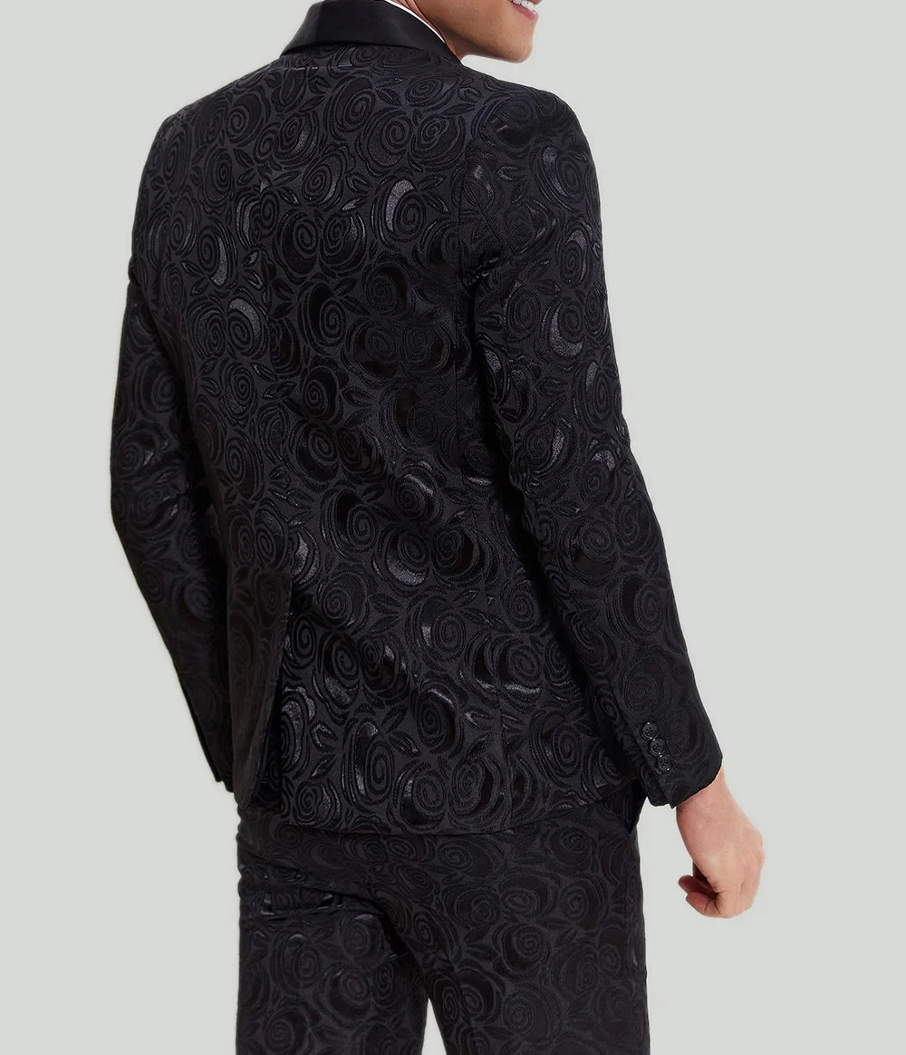 الحديث الكورية نمط رجل بدل زفاف ضغط زهرة الرجال البدلة مجموعة لون نقي الأعمال عارضة الزفاف المضيف الزي حسب الطلب