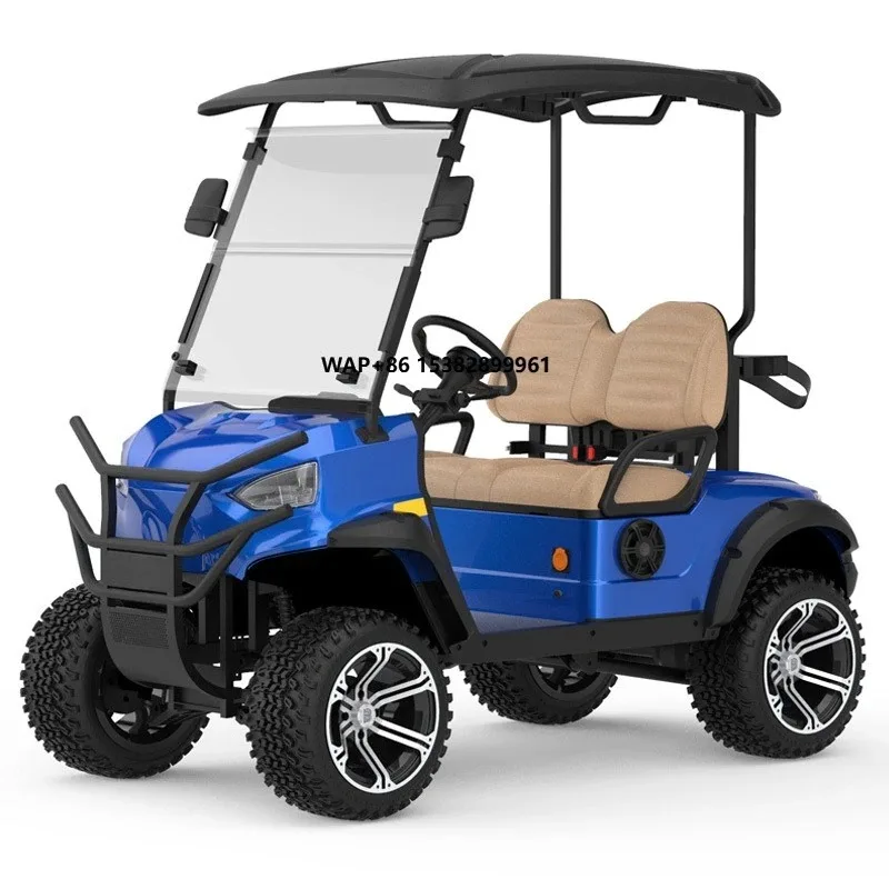 2026 Chinese New 2 Passenger Carts 4wd Off-Road 2 Seater Electric Golf Cart