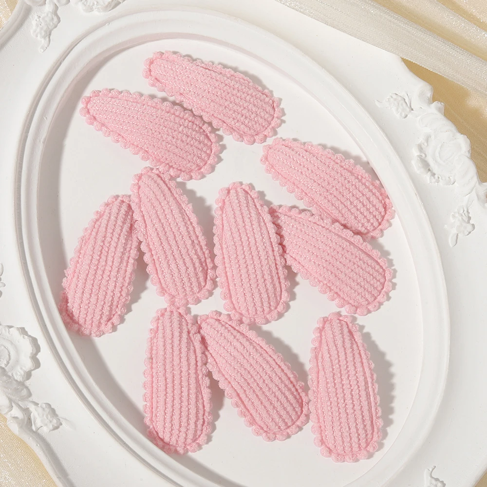 10 Stück Mini Stoff-Wassertropfen-Haarspangen für Kinder, Babys und Mädchen, Tägliche Party-Dekoration, Haarclips, Mädchen-Haaraccessoires, Geschenke – Detail 21