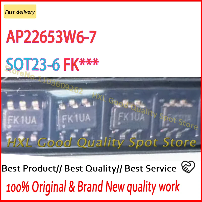 10PCS AP22653W6-7 F…