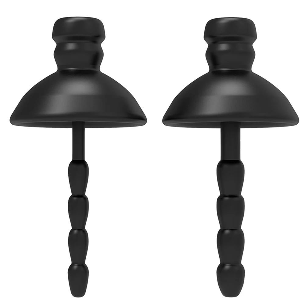 Silicone Male Electro Shock Penis Plug Horse Eye Stick G-Spot Prostate Stimulation Urethra Masturbation Tool for Men