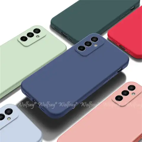 For Samsung Galaxy M23 Case For Samsung M23 F23 A23 A33 A13 A53 A73 Cover Liquid Silicone Protector Anti-drop TPU Phone Case M23