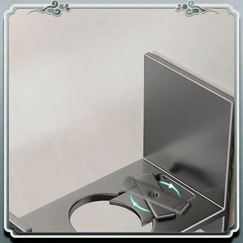 

Wall-Mounted Shampoo Bottle Shelf Bottle Hanging Hook Adhesive Soap Shower Gel Dispenser Adjustable