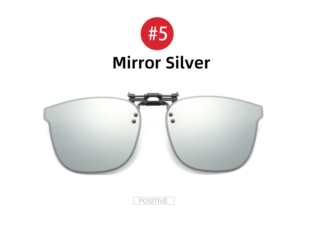 VIVIBEE Große, hochklappbare Sonnenbrille zum Aufstecken, polarisiert, für Herren, klassisch, UV400, photochrome Linse, Sonnenbrille für Damen – Detail 13