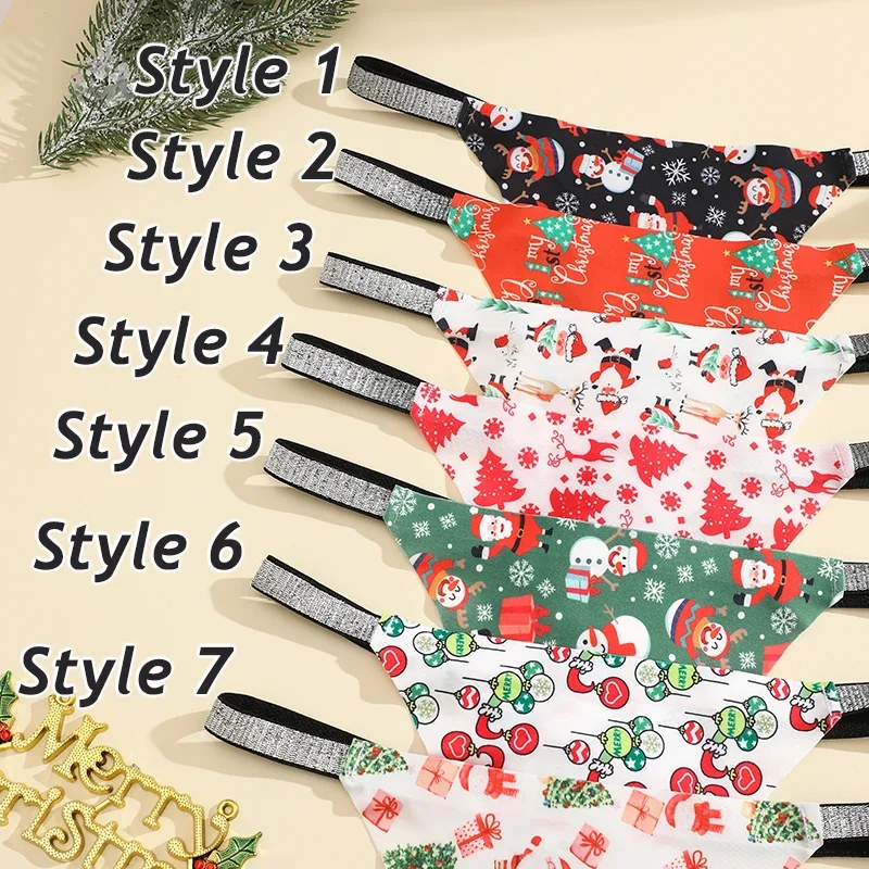 6PCS Christmas Traceless Snowman Xmas Tree Santa Claus Cartoon Print G-strings Merry Christmas Female Fluorescent Belt Thongs