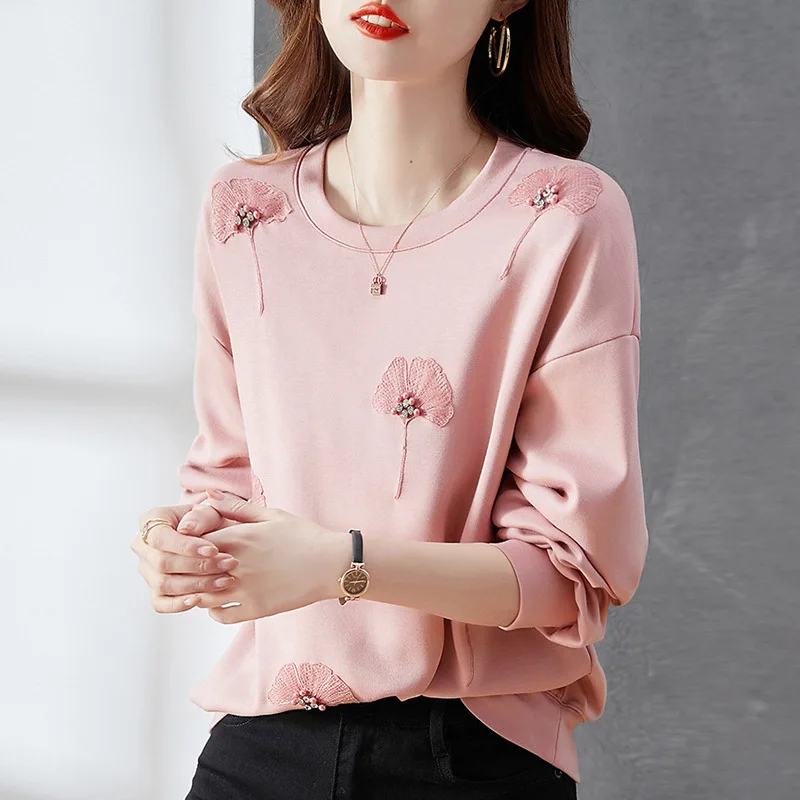 Sweet Early Autumn Sweetheart Women's 2023 Autumn New Fashion Pullover Loose Top  winter clothes women