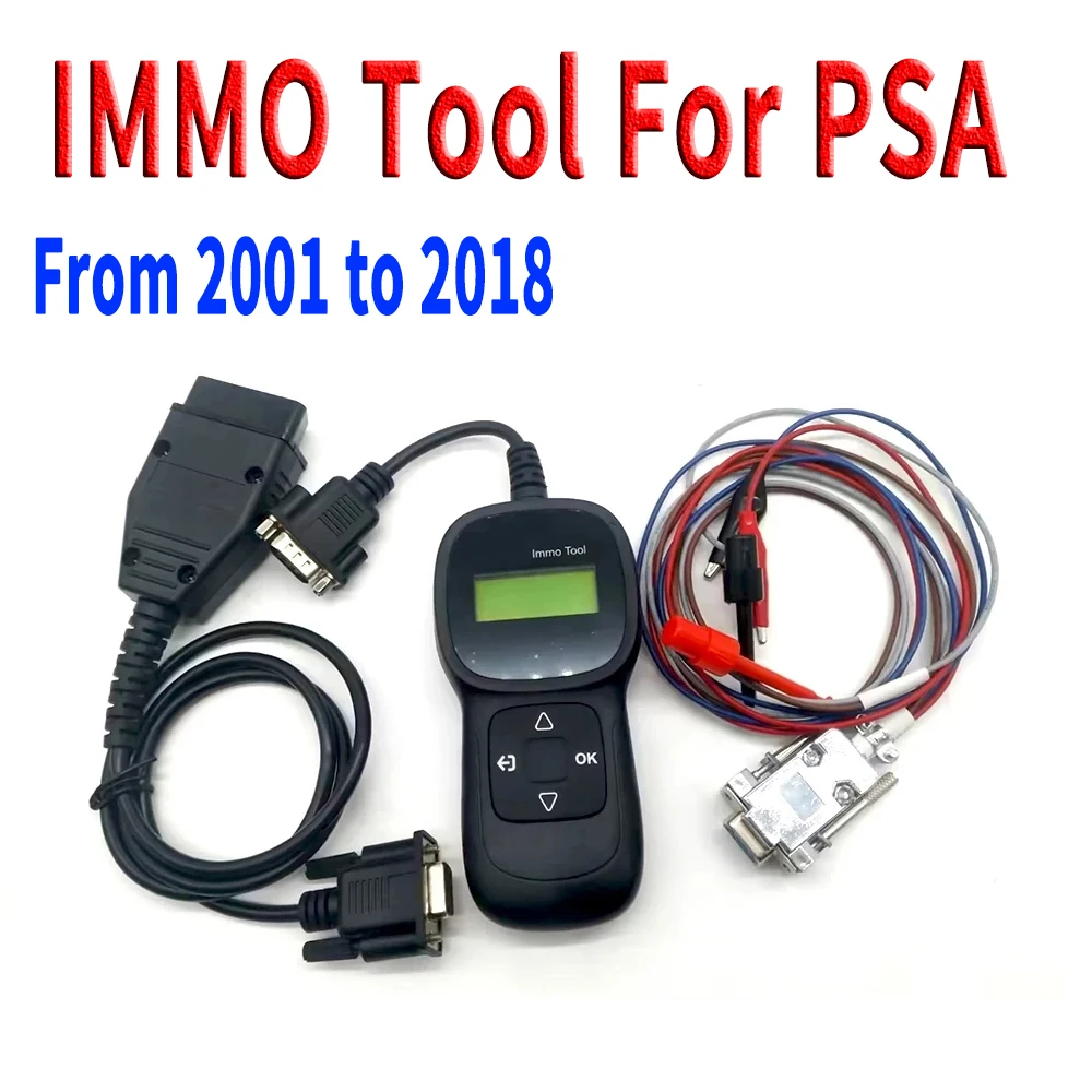 IMMO Tool For PSA  Mark Key Simulator For Peu-geot Cit-roen From 2001 to 2018 IMMO Emulator PIN Code Reader