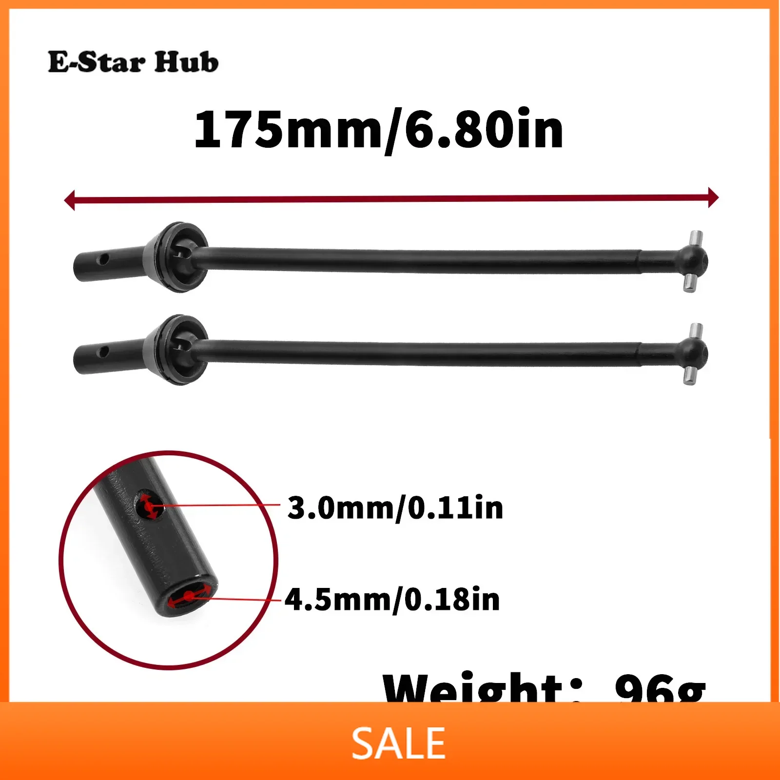 

CVD Universal Joint for RC Model Car TEKNO 1/10 4WD MT410 4X4 PRO MONSTER Metal Upgrade Parts Kit RC Car Replacement Accessories