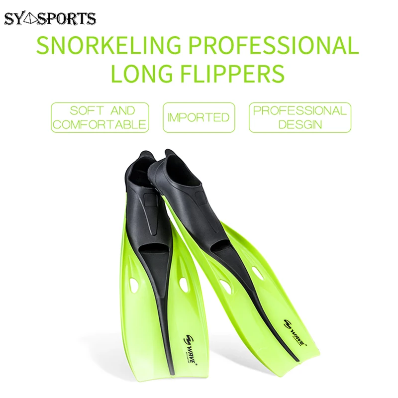 High Quality Adult Swimming Fins Adult Snorkel Fins Spearfishing Water Sports Equipment scuba diving Fins Flippers