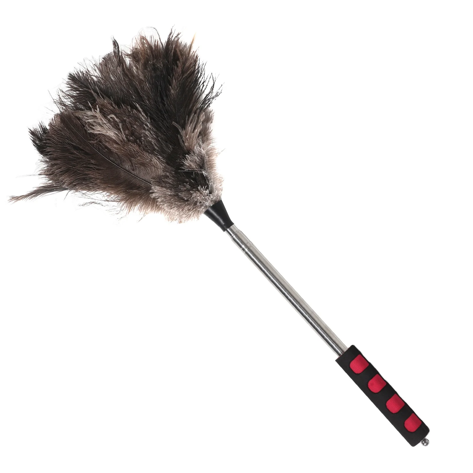 Ostrich Duster Dusters for Cleaning Ceiling Chandelier Home Improvement Must Haves Silver Long Handle