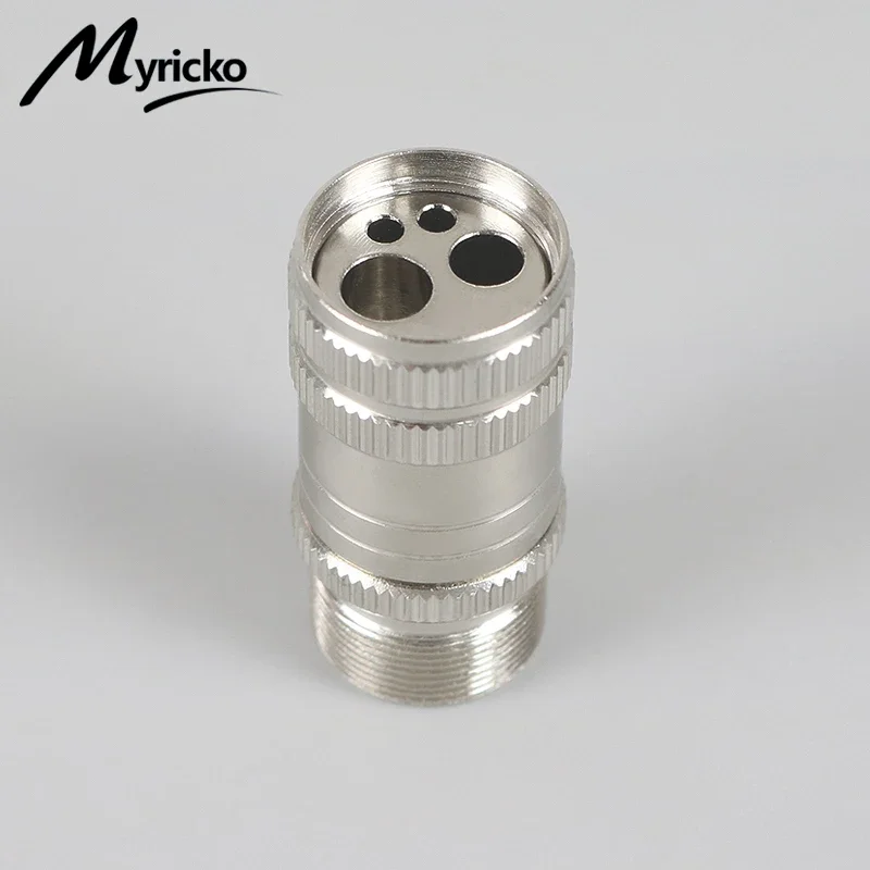 

Dental Adapter: 4 Holes to 2 Holes Turbine Handpiece Connector – Spare Part for High-Speed Tools & Tubing Hose Systems