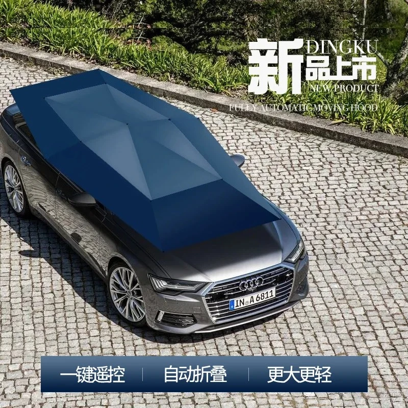 Automatic Car Umbrella Car Roof Shade Heat Insulation Sunscreen and Rainproof Protecting Car Umbrella