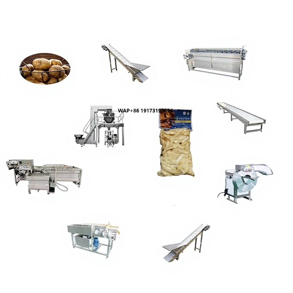 

Food Processing Line with Potato Chip Production Vegetable Juicer Rice Mill-for Multifunctional Kitchen Use