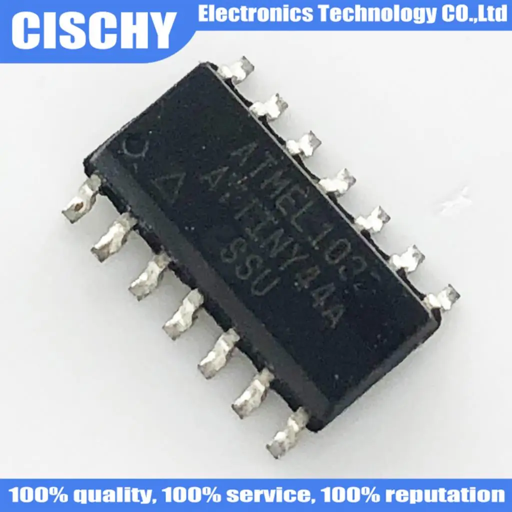 1pcs-10pcs/lot ATTINY44A-SSU ATTINY44A SOP ATTINY44-SSU ATTINY44 SOP-14 In Stock