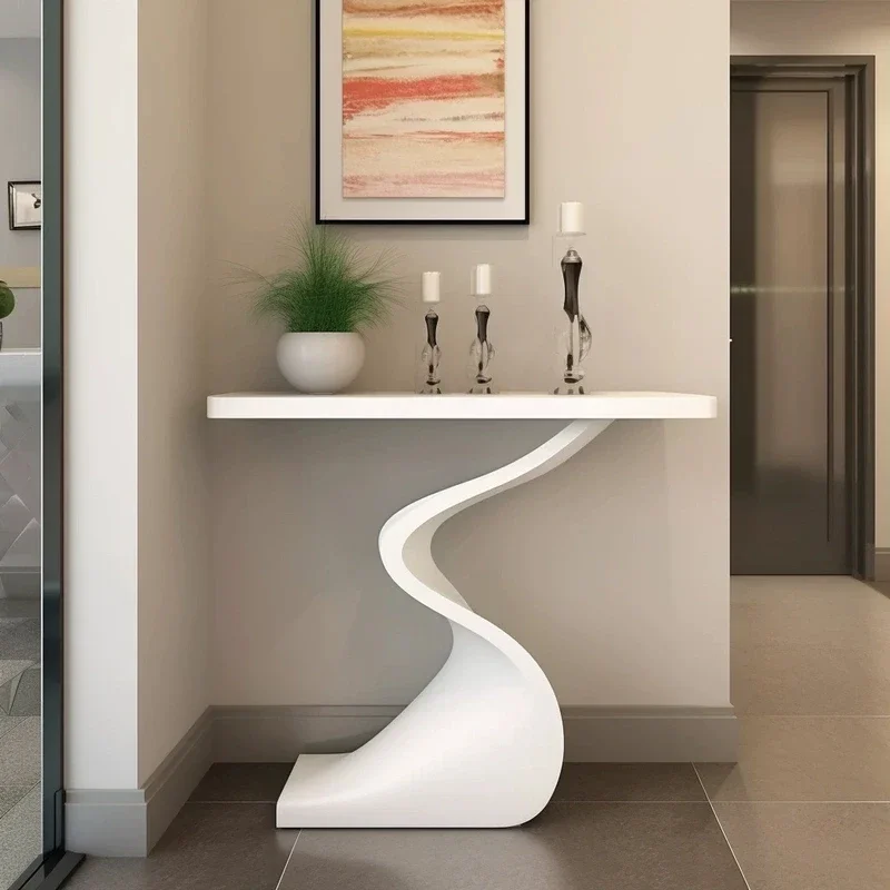 Luxury Drawers Console Table Design Corner Decoration Entryways Table Simple Consola De Entrada De Casa Living Room Furniture