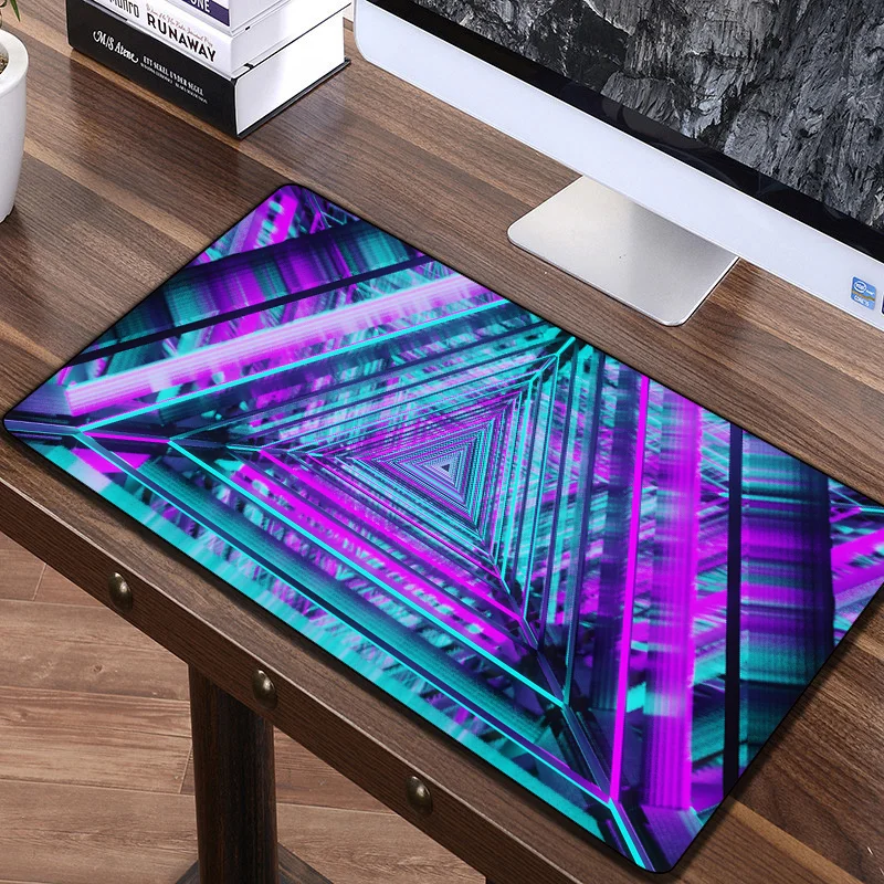 

Abstract 400x900 Large Size Mouse Pad Natural Rubber Waterproof Non-slip Art Mousepad Gaming Hoom Accessories for Game Table Pad