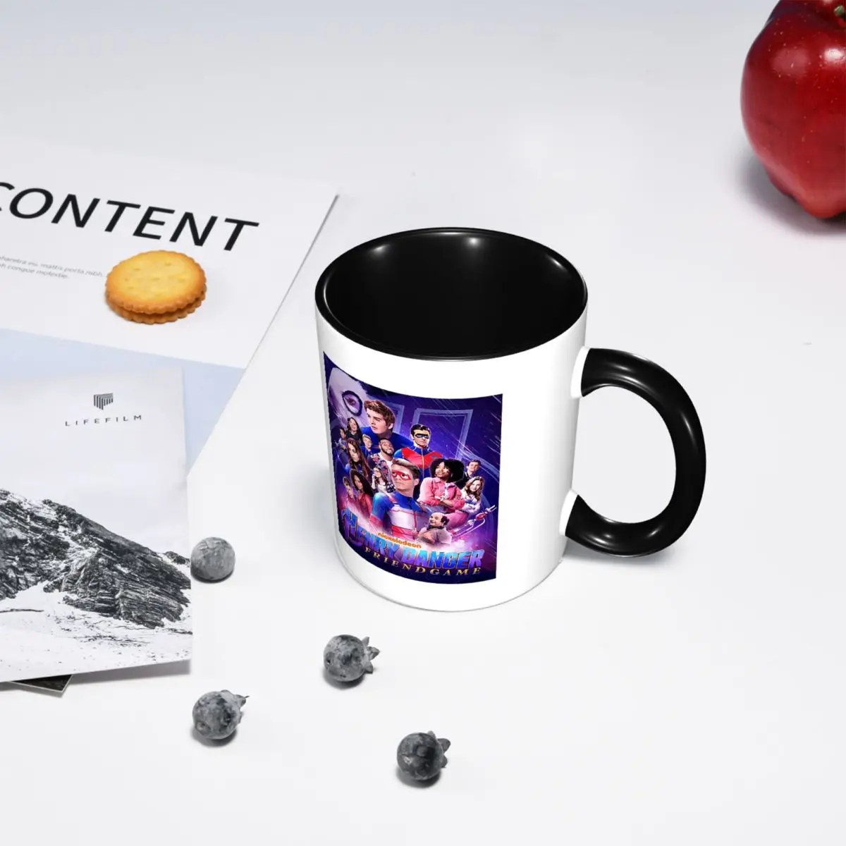 Captain Henry And Kid Danger Mug Funny Ceramic Coffee Cups Tea Mugs Milk Cup Drinkware Gifts for Woman Man