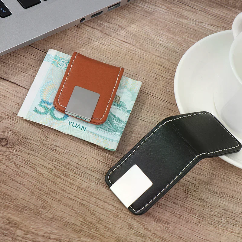 1pc couro do plutônio forte ma - Money Clip Magnetic avaliação e preço