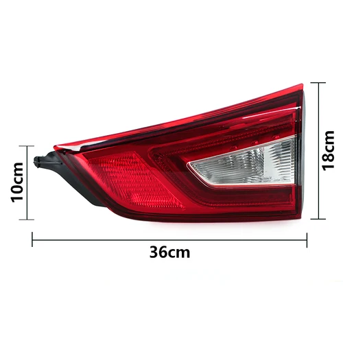 Imagen 2 del producto Para Nissan Qashqai 2016 2017 2018-2021 luz trasera de coche luz intermitente luz de marcha atrás luz de conducción luz de freno sin bombilla