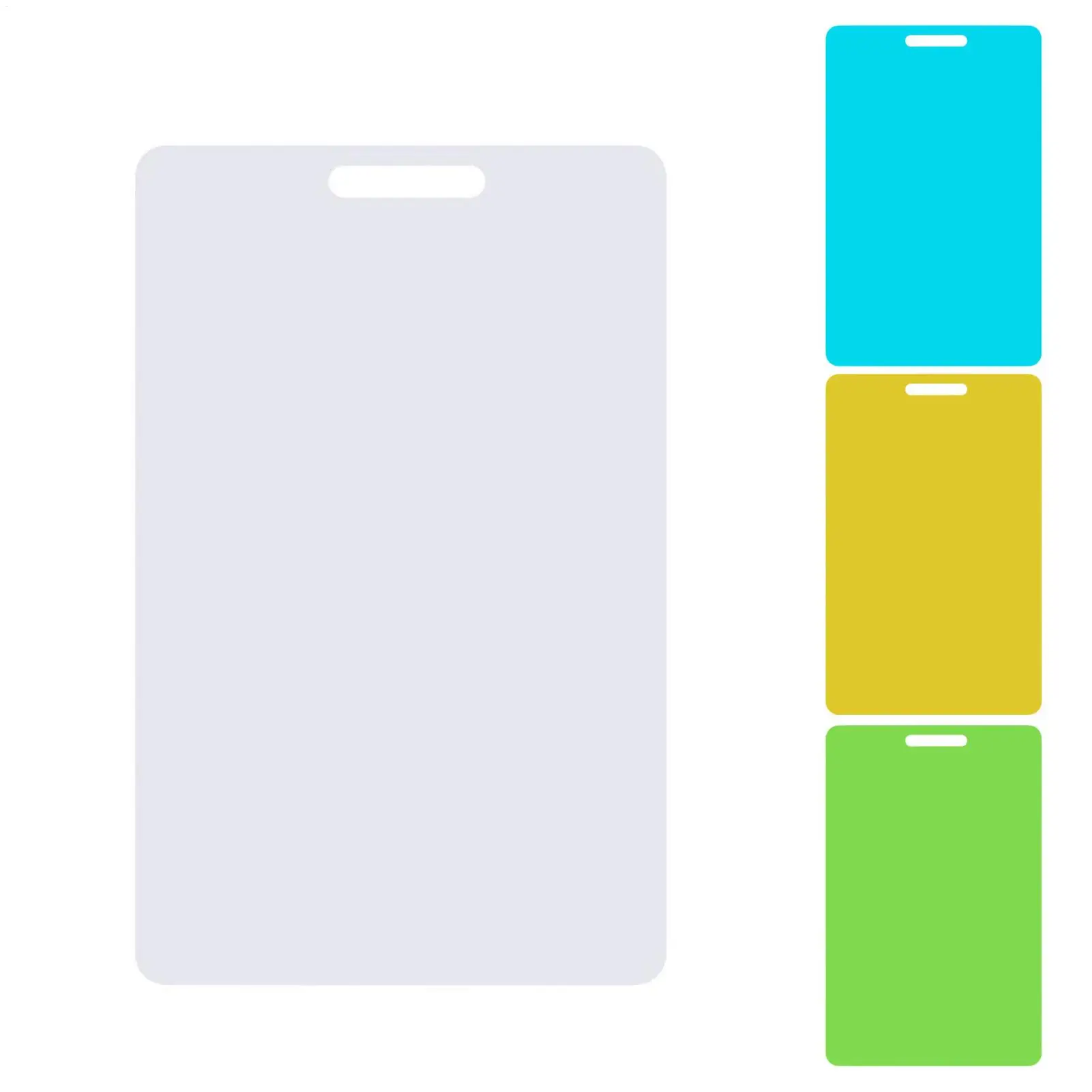 Erasable Badge Sticky Notes Reusable Wipe Clean Memo Badge Self Adhesive Removable Label Notebook for School Office Home