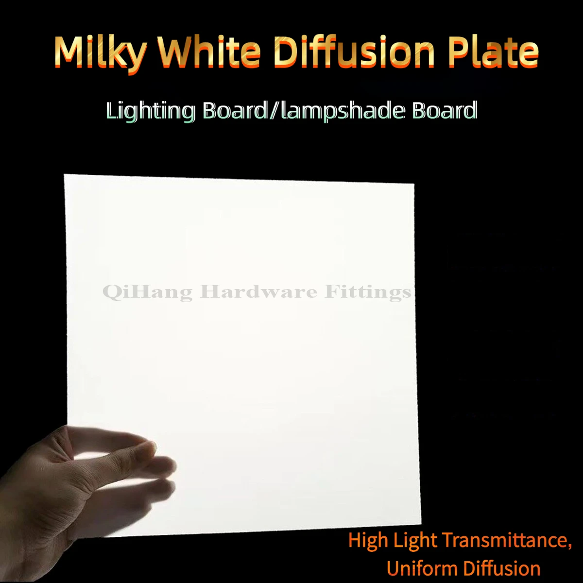 

Milk White Acrylic Sheet Plexiglass Board, 1-4mm Thick, for DIY Signs, Display & Home Decor, Clear Plastic Panel