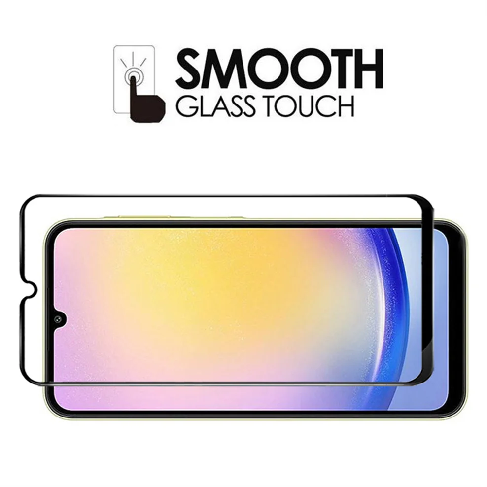 5 Pcs, 9D Glass for Samsung A05s A15 A25 A35 A55 Tempered Glass A25 5G Samsung Galaxy A15 Screen Protector Samsung A05 Glass