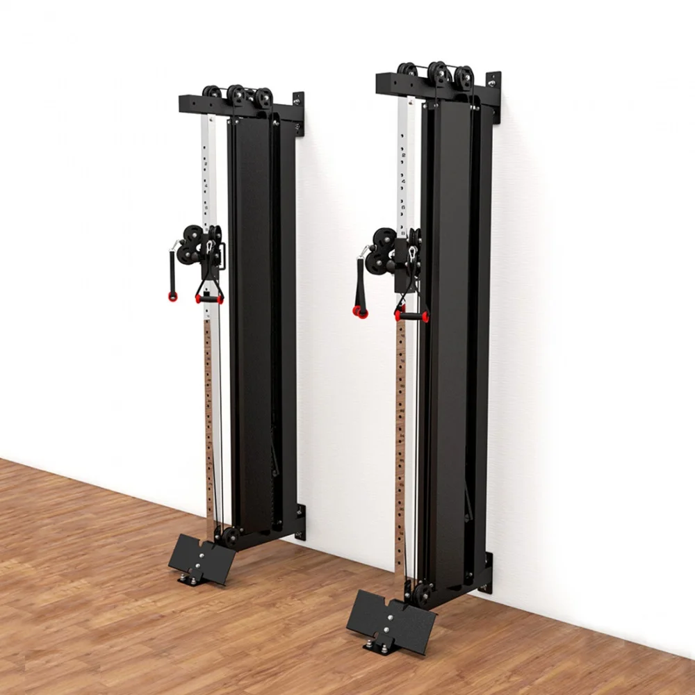 

2023 Crossmax Full Half Power Rack With Cable Attachment Lat Pulldown Fitness Machine Wall Mount Cable Machine