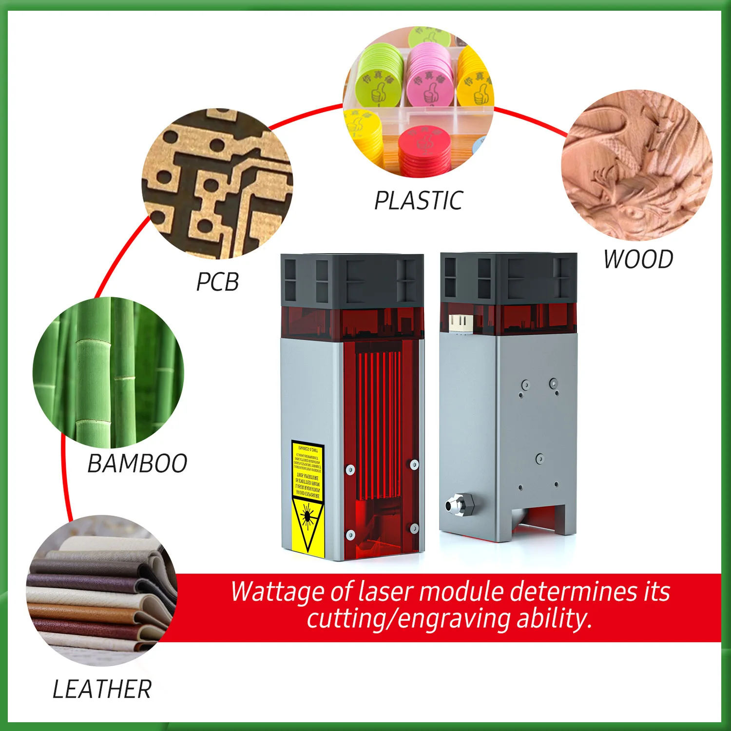 Moduł laserowy DIY 80W, 10W Optyczny moduł grawerujący laser z asystentem powietrza do cięcia i grawerowania Maszyna CNC 12V