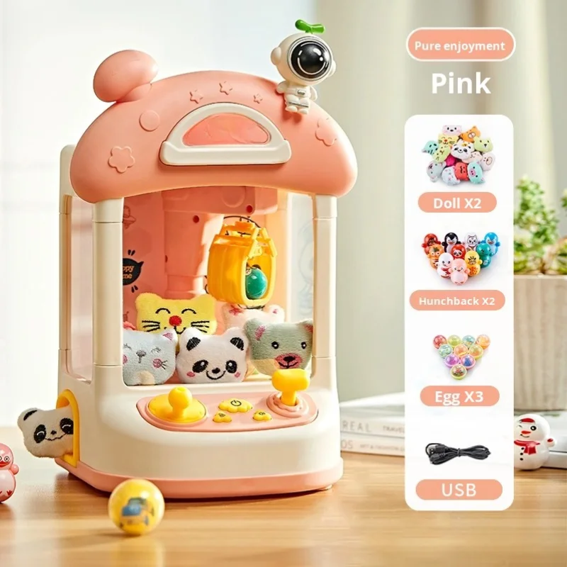 

Children's Mini Electric Claw Machine Toys Small Household