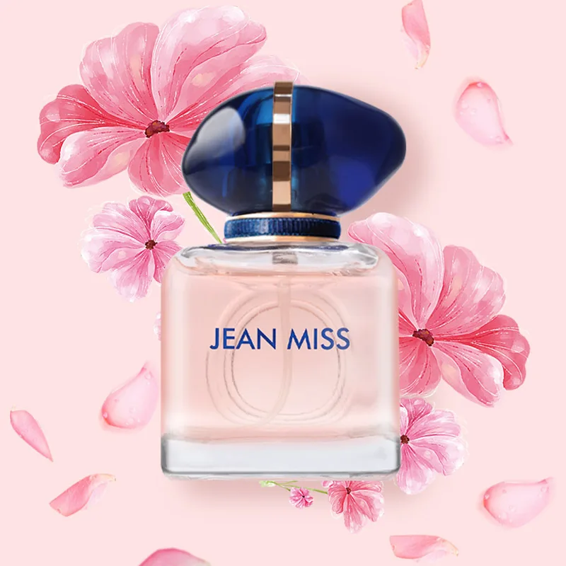 

50ml Jean Miss Perfume for Women Long Lasting Lady Parfum Antiperspirant Female Fragrance with Atomizer