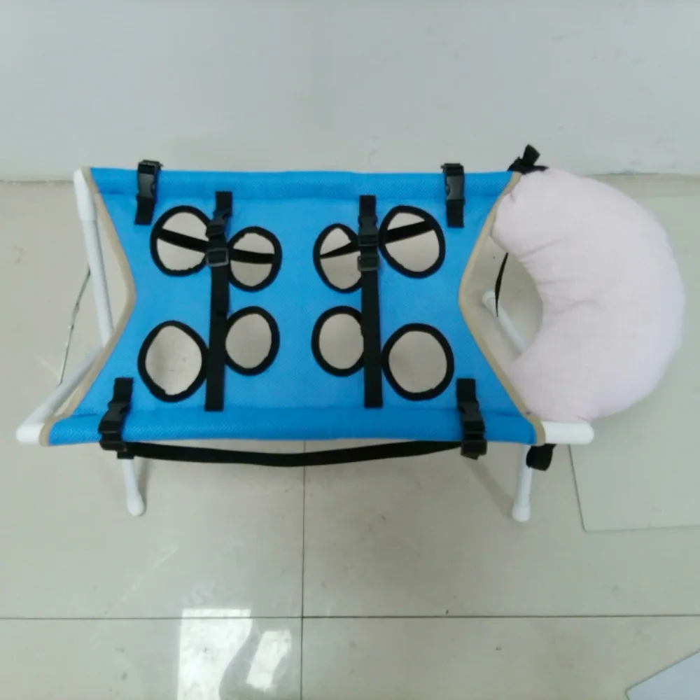 Support de bain pliable pour chat, en maille respirante à séchage rapide, station de lavage pour animaux, structure stable, table de coupe-griffes amovible