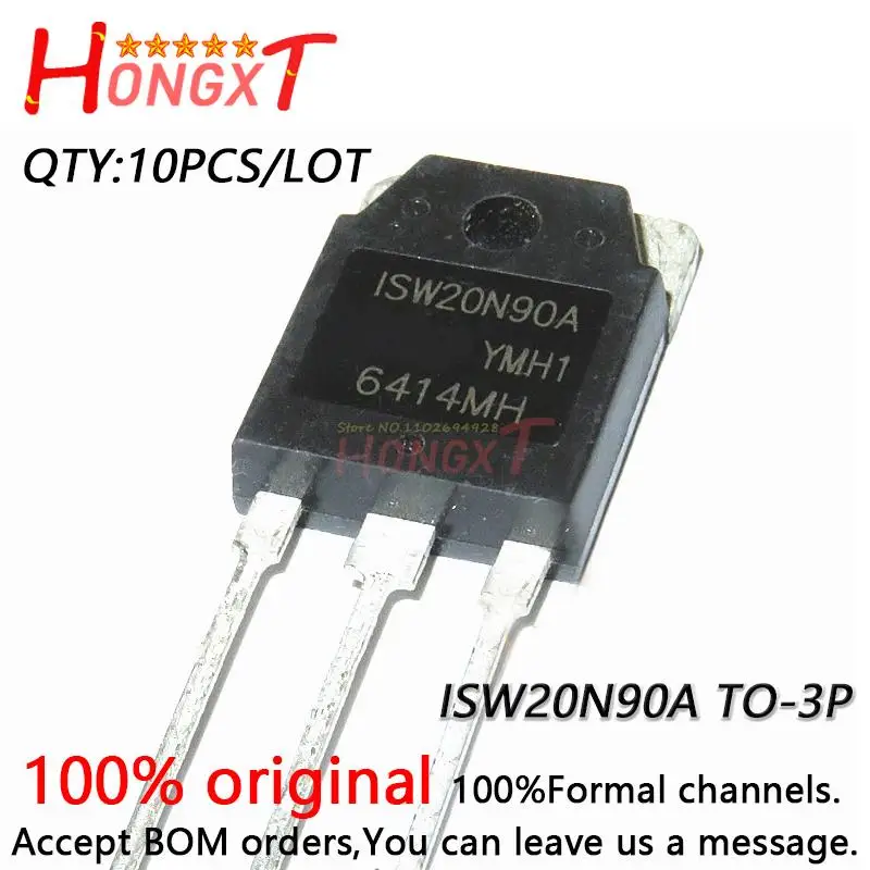 

10PCS 100% NEW Original ISW20N90A 20N90A TO-3P 20A 900V inverter welding airport effect MOS tubeV.