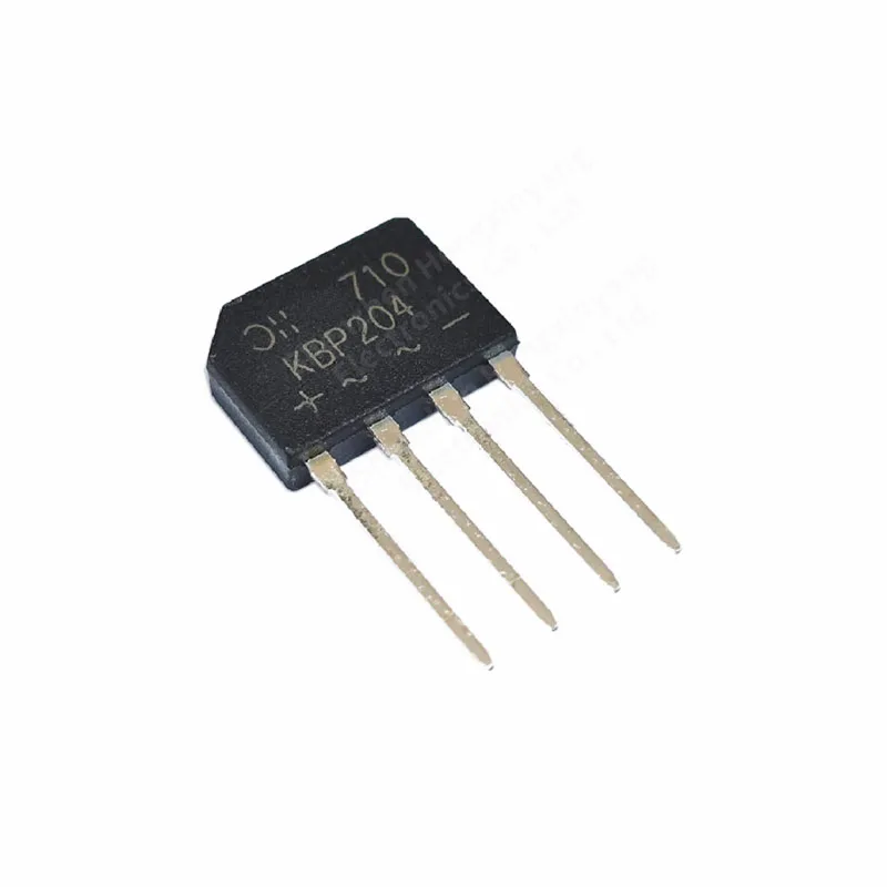 10PCS KBP204 KBP package 2A400V rectifier bridge stack diode