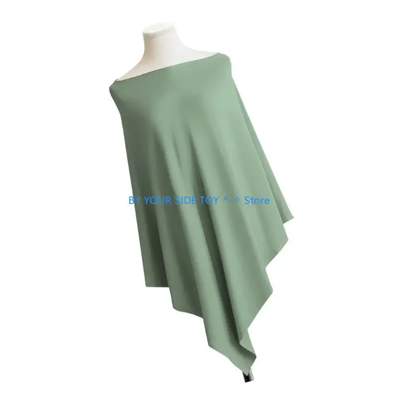 Nursing Cover Full Coverage Sleeve for Breastfeeding Mom Soft and Breathable U6XE