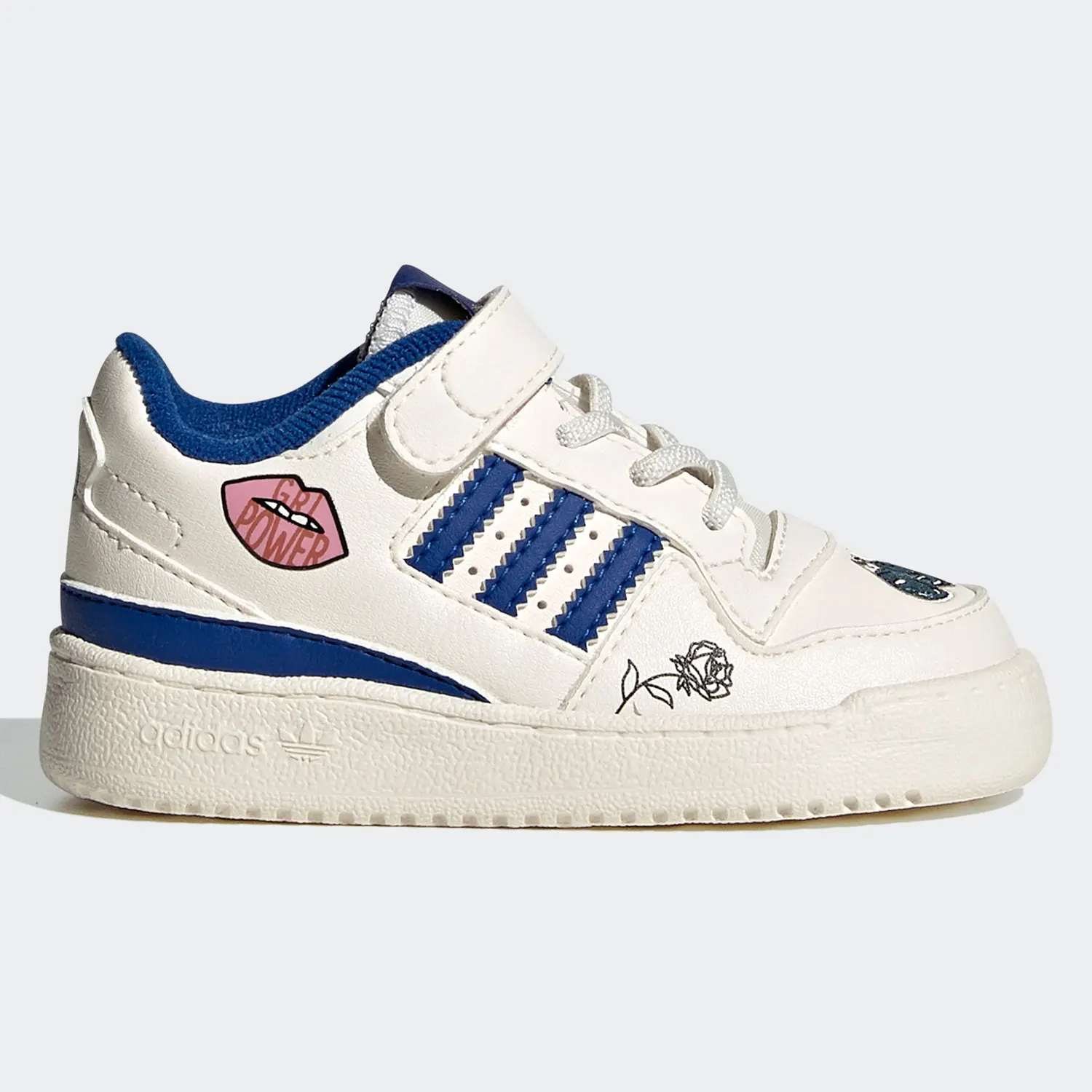 

Adidas оригинальные детские повседневные туфли FORUM LOW клевер FY2546