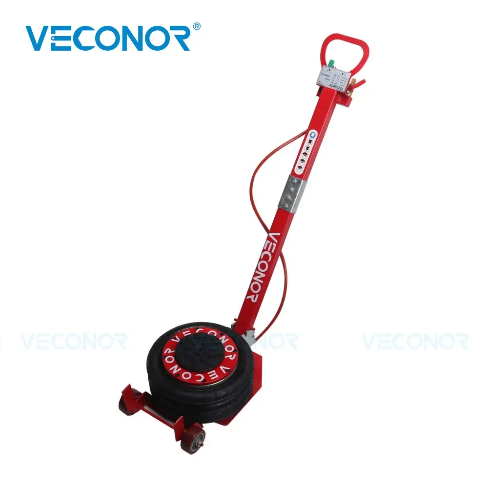 3Tons Pneumatic Car Jack Portable Lifting Equipment Triple Stage Bag 6600LBS Air Jack Stands Inflatable Lift Machine Tire Change