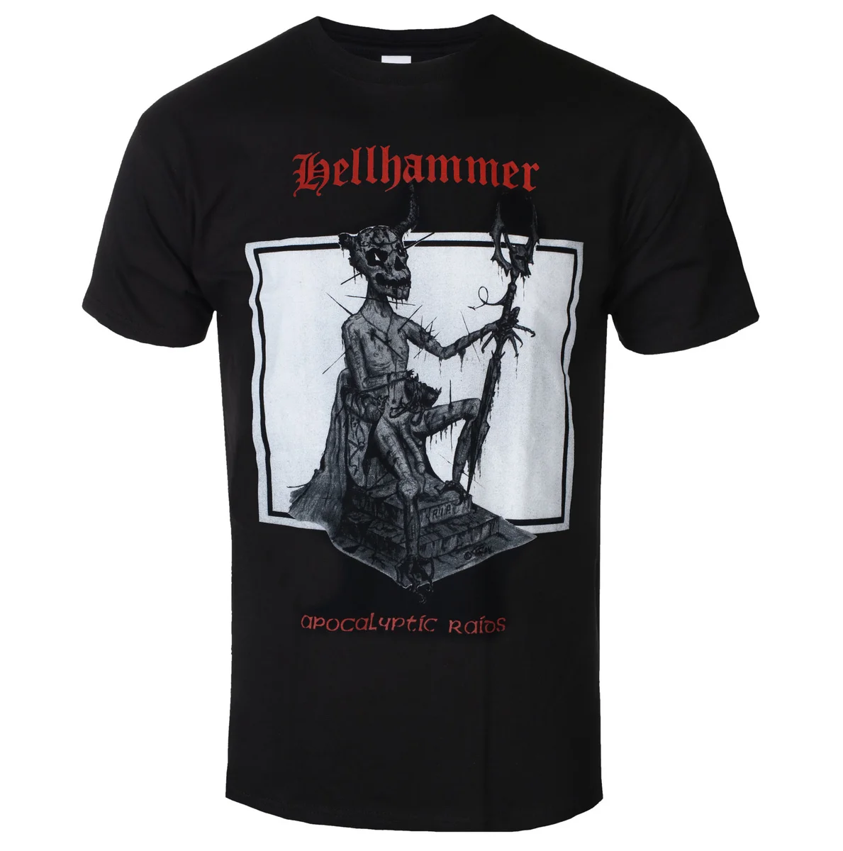 Hellhammer Graphic Cotton T-shirt Unisex Summer Short Sleeve Fashion Brand Tee Luxury Casual Vintage Tees