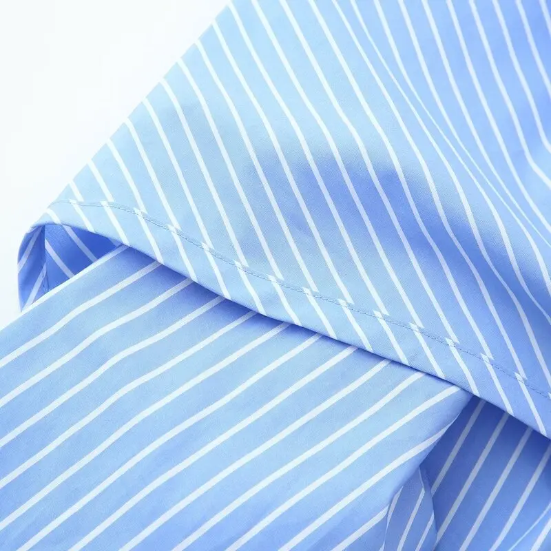 Automne 2025 femmes Design rayure multi-usages écharpe irt polyvalent longue Sve coupe ample Faionable européen Sle