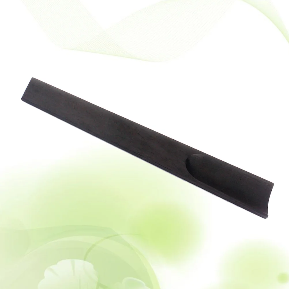

High Quality Ebony Violin Fingerboard 4 4 Size DIY Semi Finished Product Polishing Grinding Violin Fingerboard