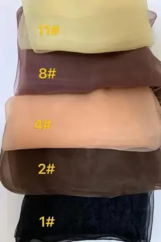 Ipek topper ve görünmez bant saç ekleme yapmak için ipek net