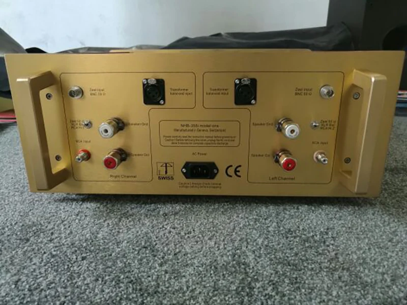 Replica Schweizer DarTZeel NHB-368 verstärker ohne feedback BLT brücke ausgewogene 360*2 HIFI post bühne power verstärker Klasse A