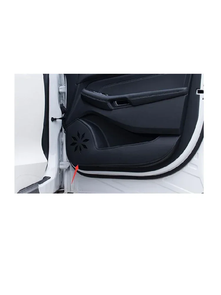 For Toyota ALPHARD VELLFIRE 20 series 2008-14 Door Protection Trim Anti-kick Lether Pad