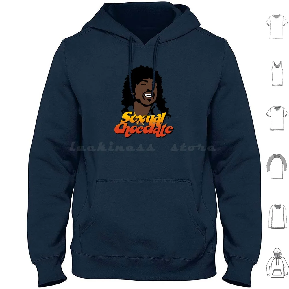 Sudaderas con capucha Sexual Chocolate de manga larga Randy Watson Sexual Chocolate Coming To America Eddie Murphy Akeem Akim