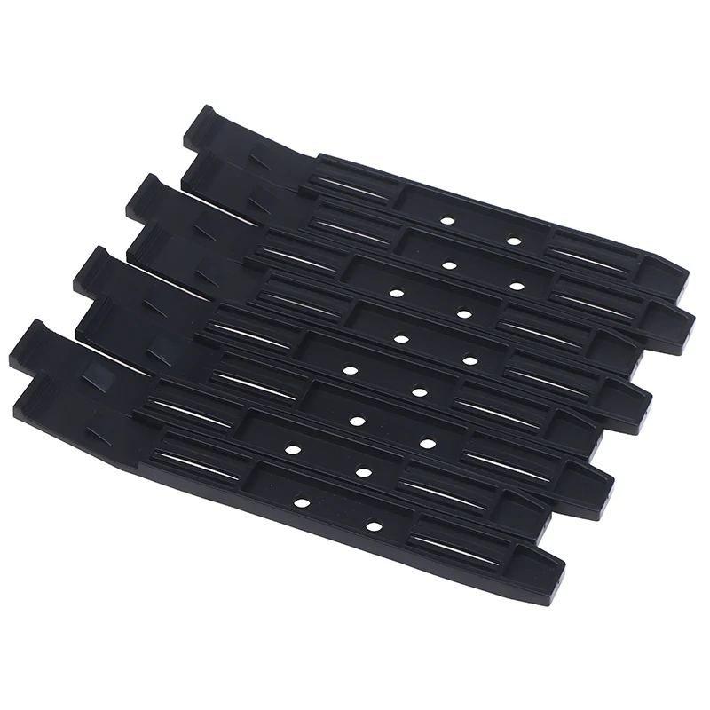 NEW 4 Pairs Black Chassis Hard Drive Mounting Desktop Hard Disk Bracket Computer Cooler Mounting Rail HDD Shelf Slider