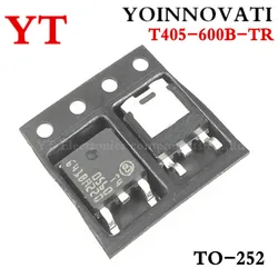 10pcs/lot T405-600B-TR T405-600B T40560 TRIAC SENS GATE 600V 4A DPAK TO-252 Best quality
